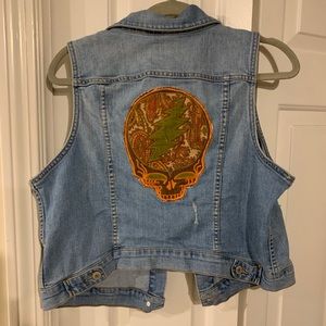 GD denim vest! ⚡️